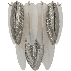 Lampada da parete Leafy Mauro Ferretti, vetro e ferro,...