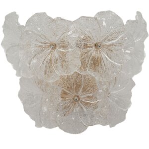 Plafoniera da parete Ibiscus multicolore 33x17x28 cm...