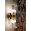 Lampada da parete Prague oro trasparente 11x16x40 cm 2xE14