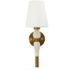 Applique Budapest Mauro Ferretti 16x20x46 cm E14 oro bianco