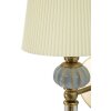 Lampada da parete Warsaw Mauro Ferretti 17x22x57 cm E14 oro bianco