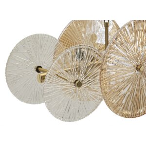 Lampadario a soffitto Osaka 100x23x28-94 cm 8xE14 senza Lampadine Mauro Ferretti