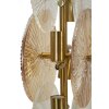 Mauro Ferretti Lampada da Tavolo Osaka Vetro Ferro 20x18x66 cm 3xE14 senza Lampadine
