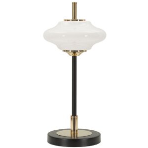 Lampada da Tavolo Vintage in Vetro e Ferro Mauro Ferretti...