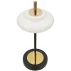 Lampada da Tavolo Vintage in Vetro e Ferro Mauro Ferretti Ø22x46 cm E14 senza Lampadina