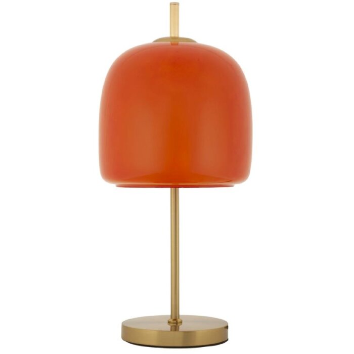 Mauro Ferretti Lampada da Tavolo Oldy Vetro Ferro Ø30x16x53 cm E27 senza Lampadina