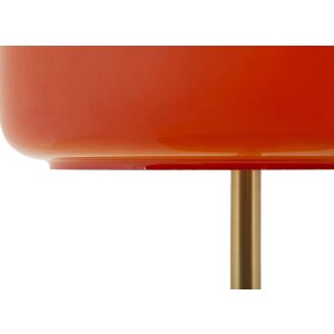 Mauro Ferretti Lampada da Tavolo Oldy Vetro Ferro Ø30x16x53 cm E27 senza Lampadina