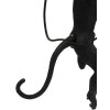 Lampada da Parete Scimmia nera Mauro Ferretti 32x32x64 cm E27 senza lampadina