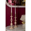 Mauro Ferretti portacandele Gemini rosa – set da 2 Ø 10x29 cm e Ø 10x33 cm