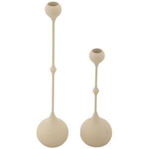 Mauro Ferretti Portacandele Slimmy crema – Set da 2...