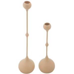 Mauro Ferretti Portacandele Slimmy rosa – Set da 2...