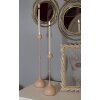 Mauro Ferretti Portacandele Slimmy rosa – Set da 2 Ø 8x26 cm e Ø 8x37 cm