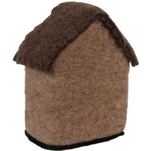 Clayre & Eef 66297 Filzhaus 12x7x14 cm Decorativo