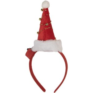 Fascia capelli con cuffia di Natale Clayre & Eef...