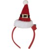 Headband natalizio con cuffia luminosa LED Clayre & Eef 12x7x27 cm