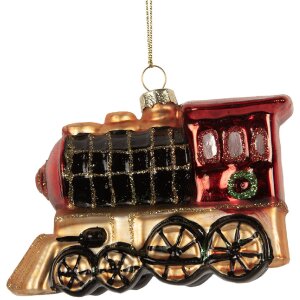 Clayre & Eef 6GL5249 Ornamento Natalizio 10x5x6 cm