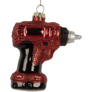 Clayre & Eef 6GL5251 Ornamento Natalizio 9x4x10 cm...