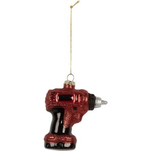 Clayre & Eef 6GL5251 Ornamento Natalizio 9x4x10 cm...