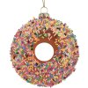 Decorazione natalizia in vetro Clayre & Eef 6GL5254 Ø 10x4 cm