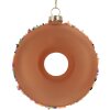 Decorazione natalizia in vetro Clayre & Eef 6GL5254 Ø 10x4 cm