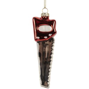 Ornamento Natalizio Clayre & Eef 6GL5257 4x3x13 cm...