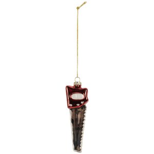 Ornamento Natalizio Clayre & Eef 6GL5257 4x3x13 cm...