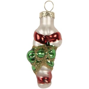 Set di 20 ornamenti natalizi Clayre & Eef 6GL5262 28x20x4 cm