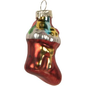 Set di 20 ornamenti natalizi Clayre & Eef 6GL5262 28x20x4 cm
