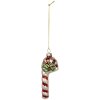 Clayre & Eef 6GL5264 Ornamento Natalizio 4x3x12 cm