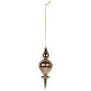 Clayre & Eef 6GL5269 Decorazione Natalizia a Forma di Palla Ø 5x15 cm Oro