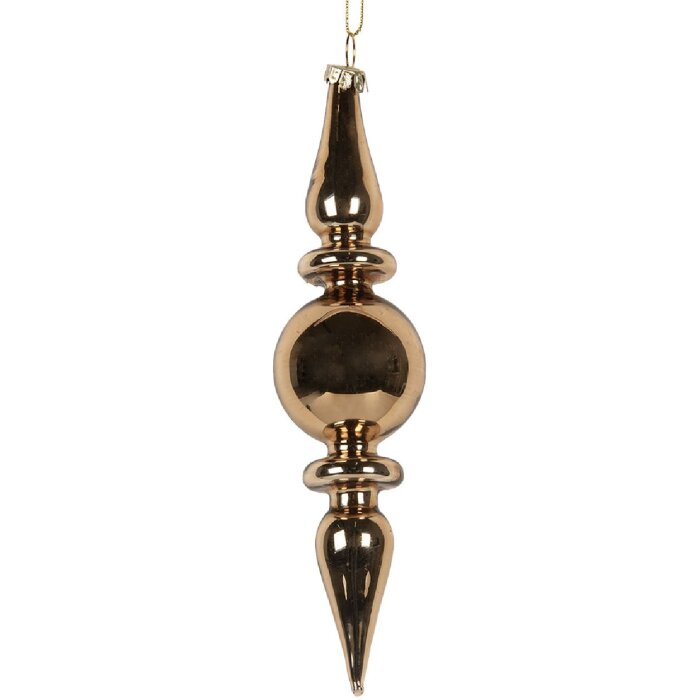 Pallina di Natale Clayre & Eef 6GL5271 Ø 5x19 cm Color Oro