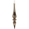 Clayre & Eef 6GL5272 Ornamento per albero di Natale Ø 3x18 cm Oro