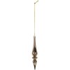 Clayre & Eef 6GL5272 Ornamento per albero di Natale Ø 3x18 cm Oro