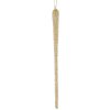 Clayre & Eef 6GL5285 Ornamento Natalizio Ø 2x25 cm Color Oro