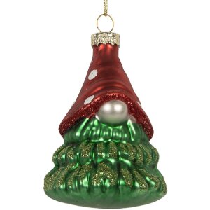 Clayre & Eef 6GL5298 Ornamento Natalizio Rosso e...