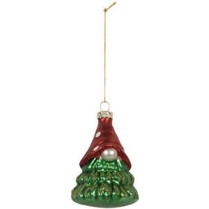 Clayre & Eef 6GL5298 Ornamento Natalizio Rosso e...
