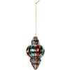 Palla per albero di Natale Clayre & Eef 6GL5301 Ø 7x12 cm Multicolore
