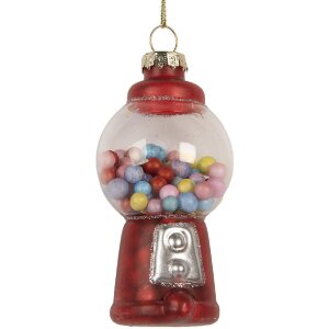 Clayre & Eef 6GL5303 Ornamento Natalizio Ø 5x9...
