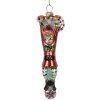 Clayre & Eef 6GL5309 Ornamento Natalizio 4x2x13 cm