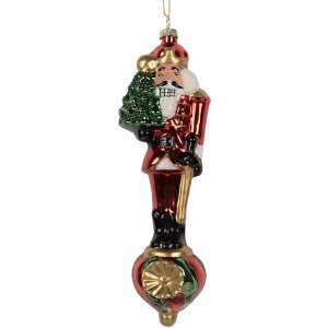 Clayre & Eef 6GL5310 Ornamento Natalizio 6x5x20 cm...