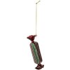Clayre & Eef 6GL5320 Ornamento Natalizio Ø 4x15 cm