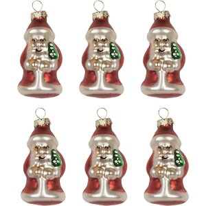 Clayre & Eef 6GL5322 Ornamenti Natalizi (Set 6)...
