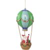 Clayre & Eef 6PR5613 Decorazione Babbo Natale in Mongolfiera Ø 8x18 cm