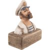 Figura decorativa di legno del capitano Clayre & Eef 16x8x20 cm