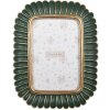 Cornice per foto Clayre & Eef 2F1281 17x2x21 cm / 10x15 cm Verde Dorato
