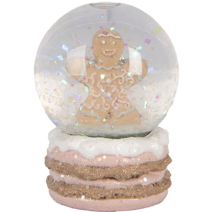 Palla di Neve Clayre & Eef 66086 Ø 5x7 cm Decorazione per Natale