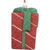 Clayre & Eef 66095 Decorazione Ornamento Scatola Regalo 8x8x11 cm Rossa e Verde