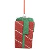 Clayre & Eef 66095 Decorazione Ornamento Scatola Regalo 8x8x11 cm Rossa e Verde