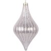 Pallina per albero di Natale Clayre & Eef 6GL5142 Ø 8x15 cm Argento
