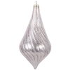 Palla di Natale Clayre & Eef 6GL5143 Ø 8x17 cm Argentata